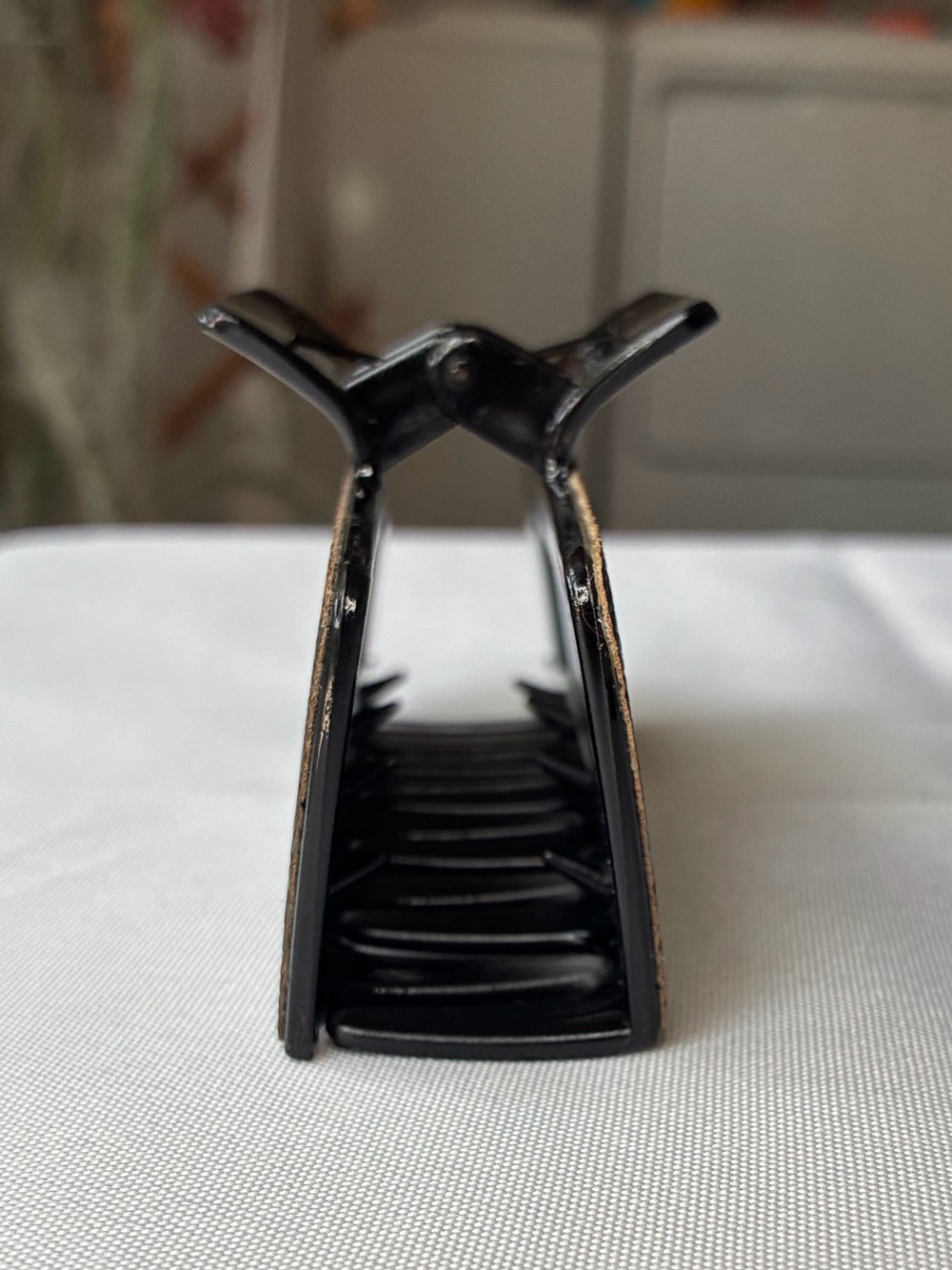 Y2K Multicolor Monogram Hair Claw Clip – Black - Picture 7 of 9